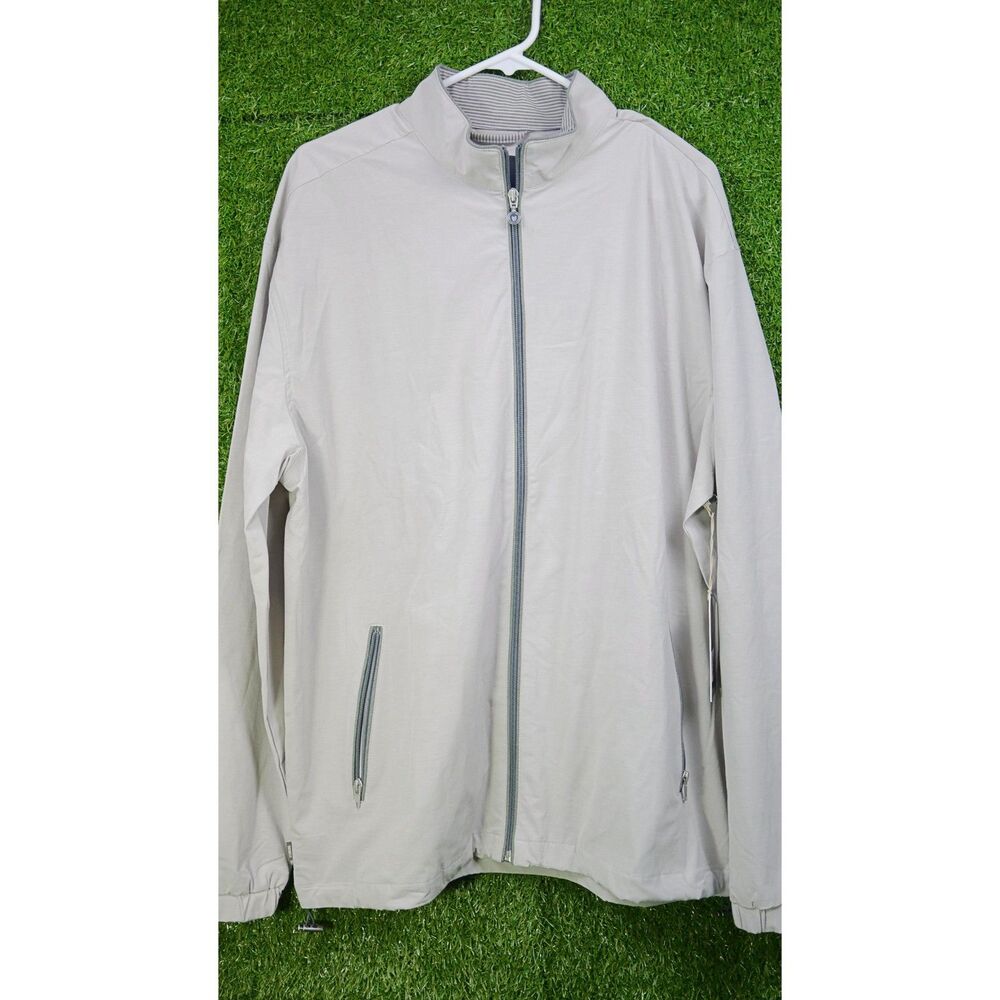NWT - Linksoul Morris Full Zip Lightweight Jacket Windbreaker -‎ Men's Size XL
